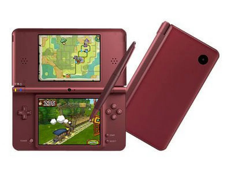 '- Burgundy XL - Nintendo (Refurbished) DSi Restored
