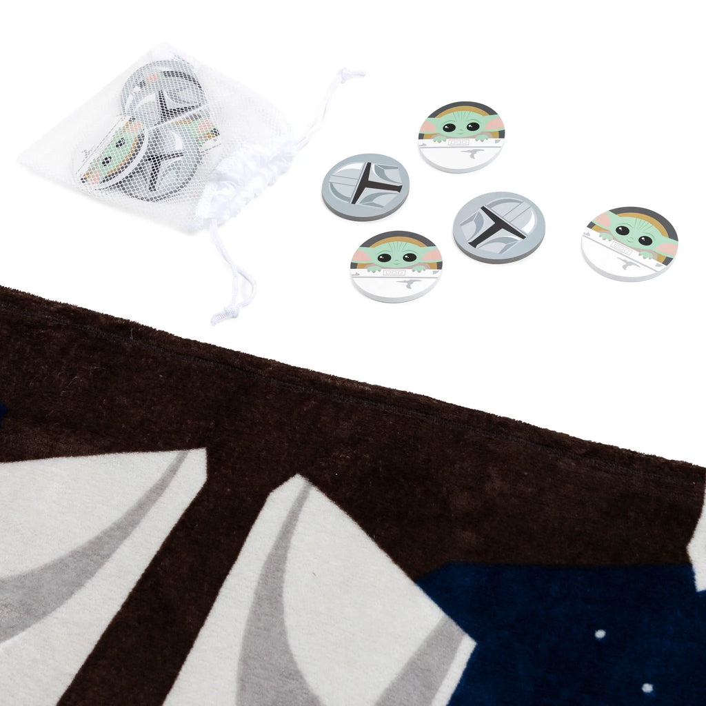 Star Blanket, Microfiber 100% Game Wars Mandalorian Checkers