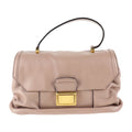 handbag (Good) leather Miu RN1079 Pre-Owned CAMMEO Miu 2WAY MIUMIU beige pink