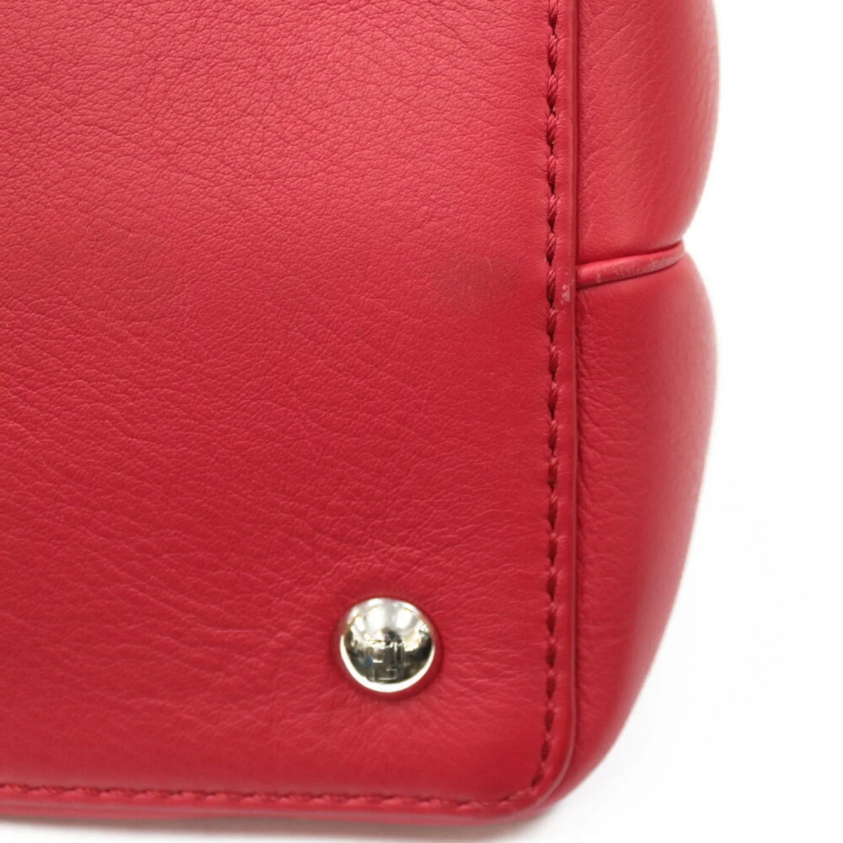 Shoulder Bag Ladies Red FENDI Handbag Toujour (Fair) Pre-Owned