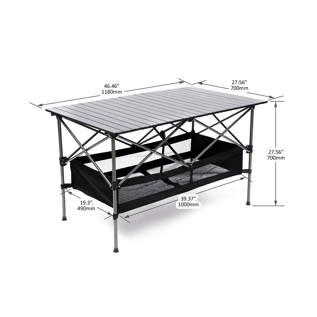 BBQ, Folding Chair 5, and Beach,Backyard, Patio, Party, Set Indoor, Set Camping, Table Picnics, Outdoor for Outdoor of Black/Gray