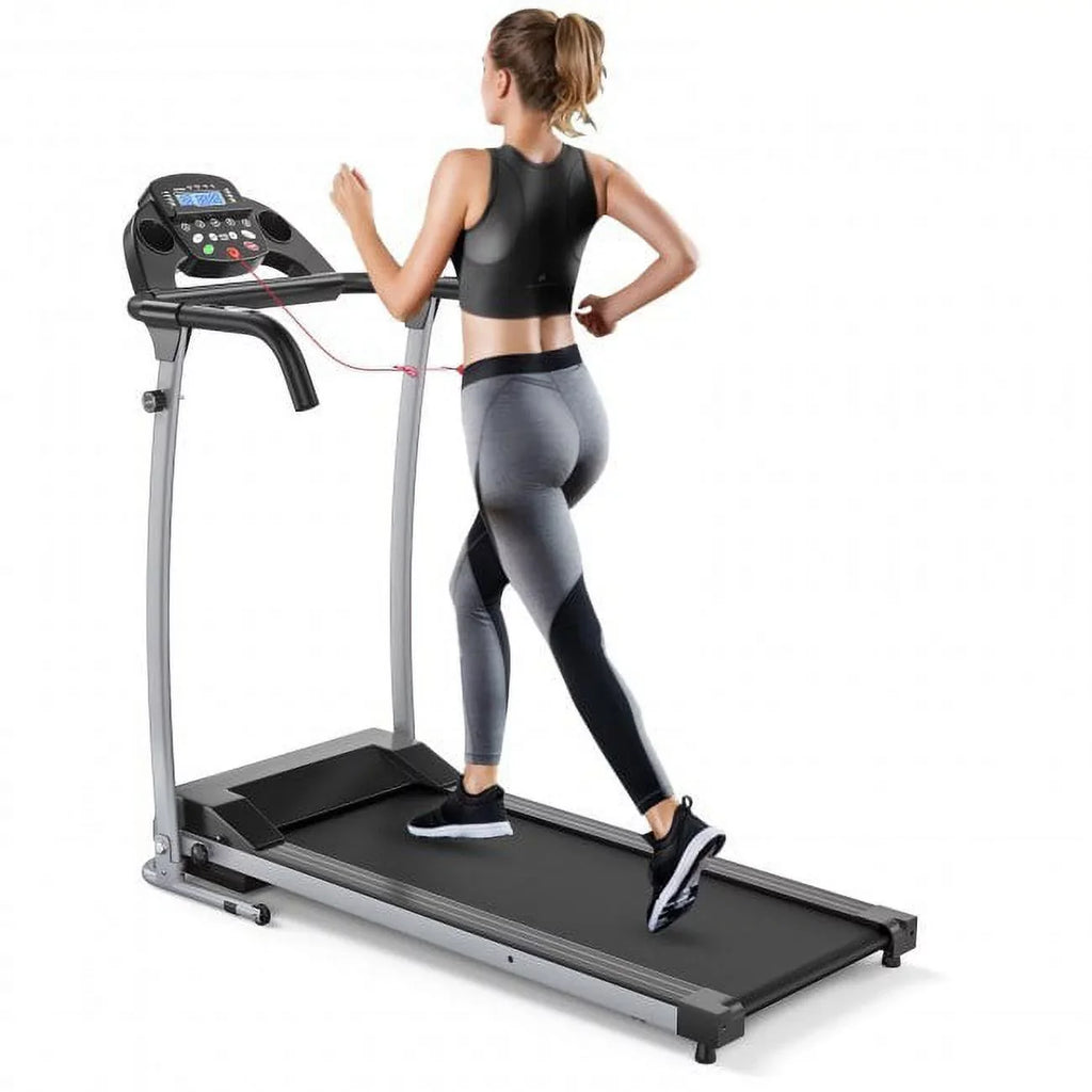 Up Display Treadmill Folding Fitness Your Electric LED Level Routine Compact