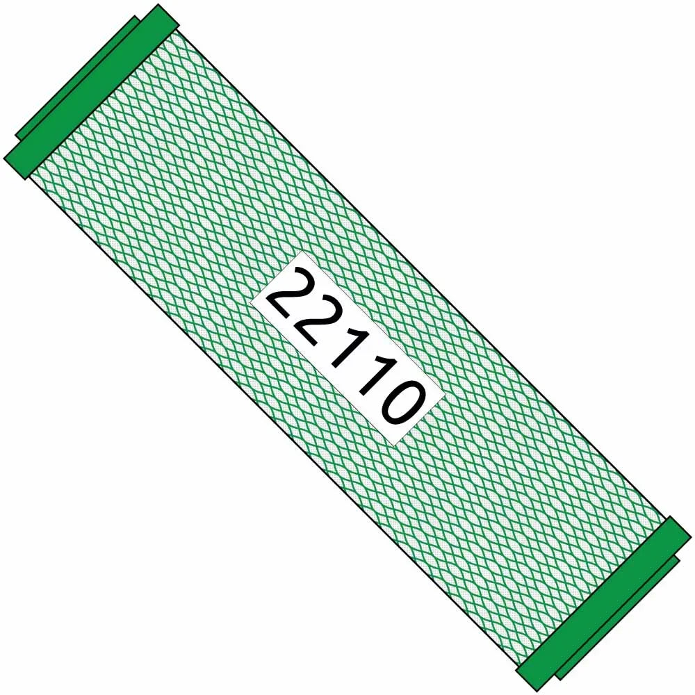 10-inch Boy Filter 22110 for Carbon Green Small