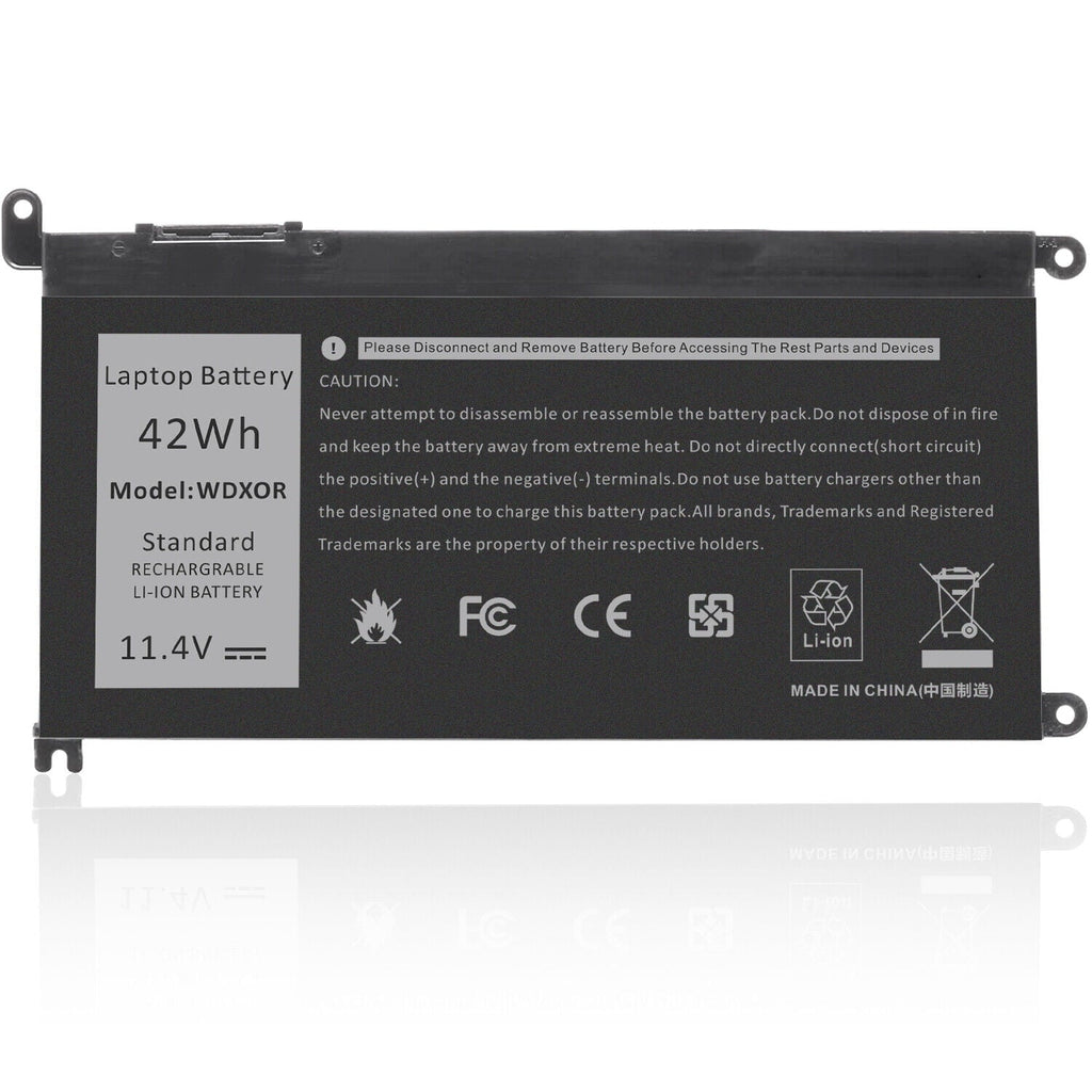 Dell WDXOR WDX0R 3380 for 3180 3390 Battery 3190 Latitude 3-Cell 42Wh 3300 3379