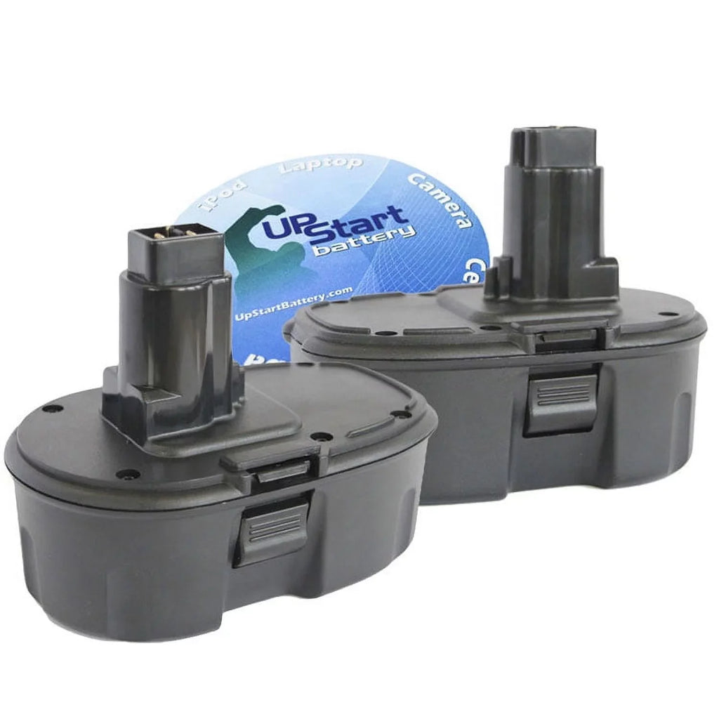2-Pack Replacement 18V DeWalt - (1300mAh, Battery Battery NICD) Battery DeWalt UpStart DC410KB