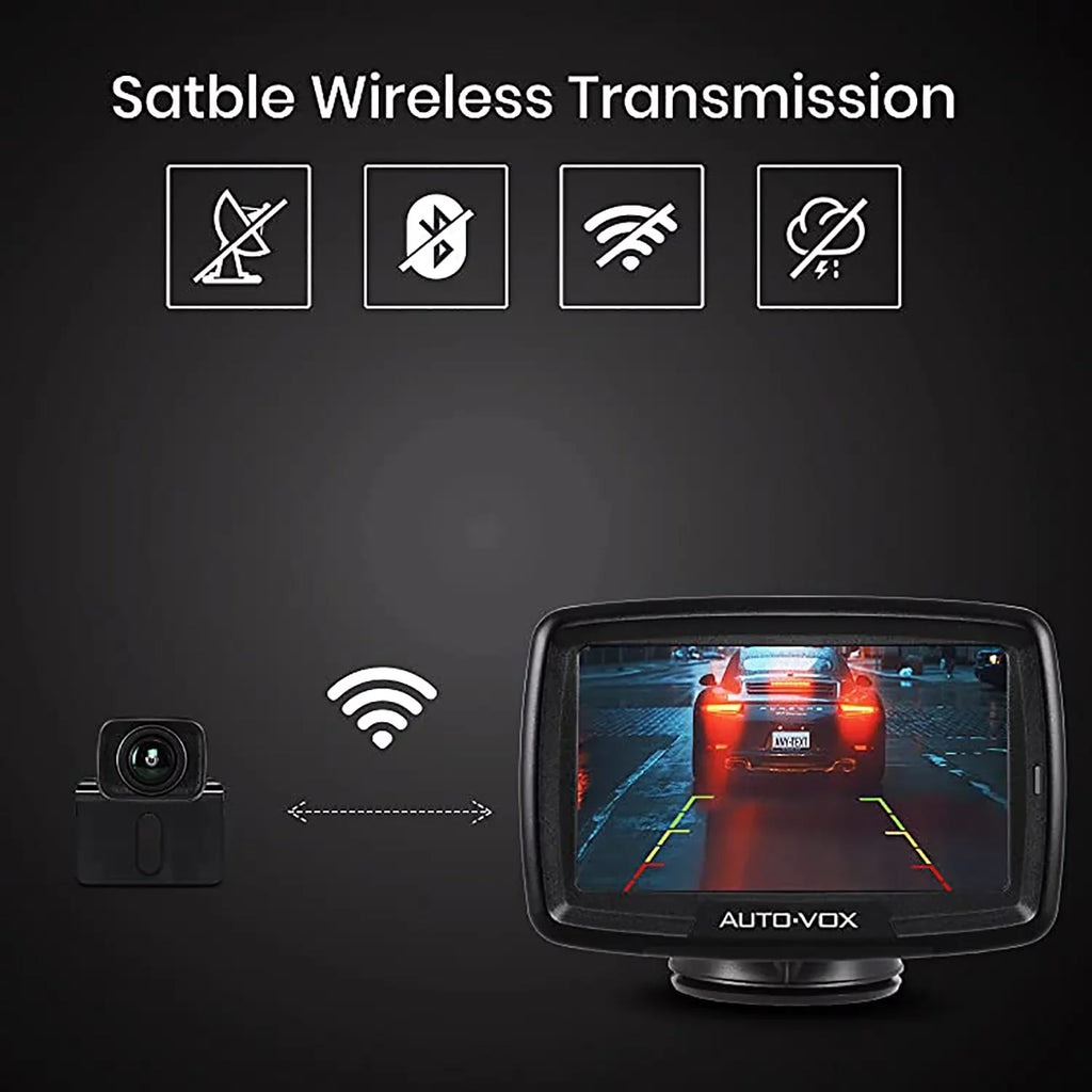 Camera Trailer View Vehicle Camera Camera Wireless Digital System Waterproof Reversing BackUp Easy Installation, Rear Wireless Camera Trucks, for for Backup