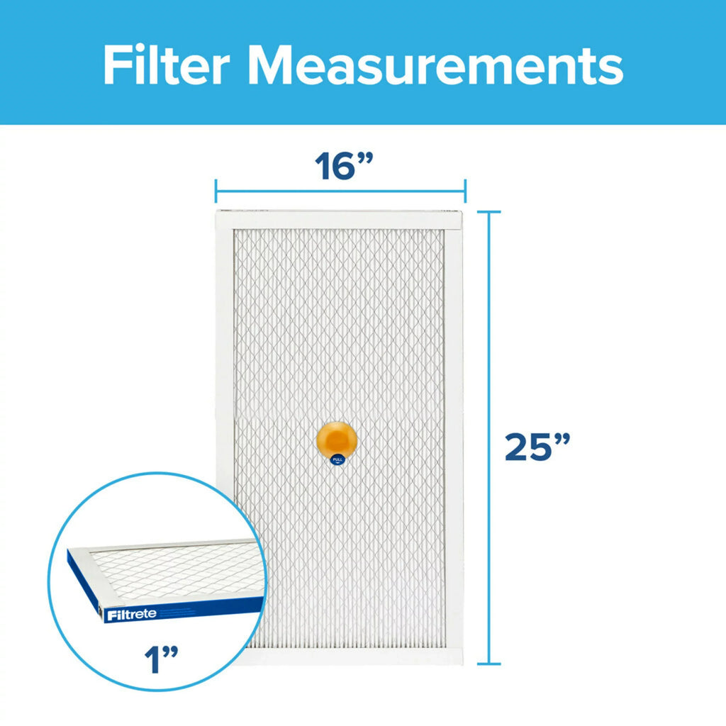 MERV Captures and Viruses, 1 Filter, Pollutants, Smart Premium 13, Filter Allergen Filtrete & MPR Bacteria Home 16x25x1 2200 Air Smoke,