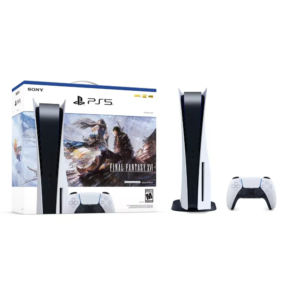 Bundle Console 5 Sony Restored (Refurbished) CFI-1115B Final PlayStation XVI Fantasy