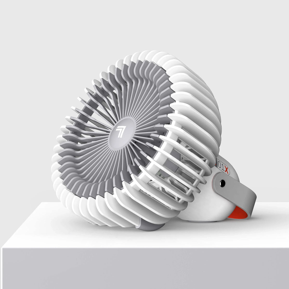 Sharper Rechargeable White Travel 7.2", Fan, Image 01X Refresh