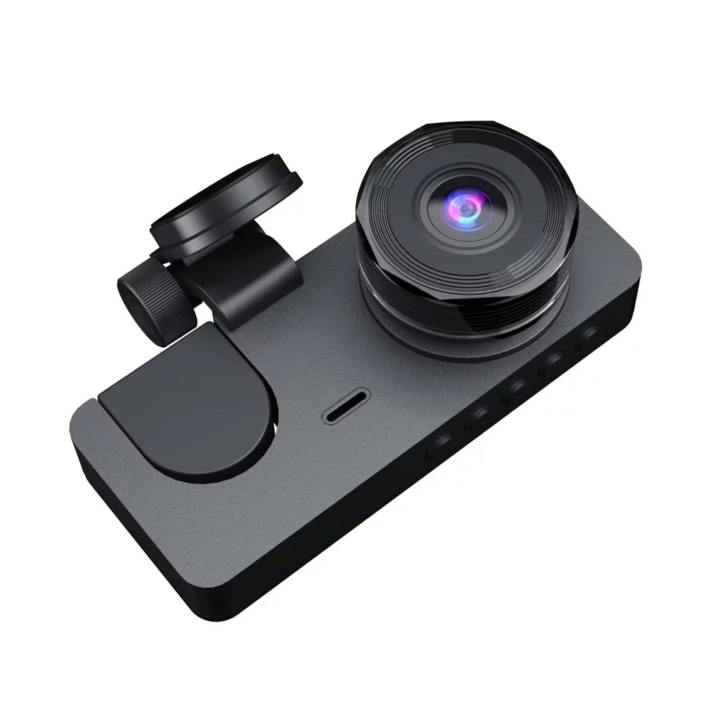 & 1080P & Dashcam Recording Loop Camera DVR Rear Front Night-Vision Shinysix Recorder One-Key Support Driving Lock Inch Detection Inside Dash Camera 2 Motion Screen