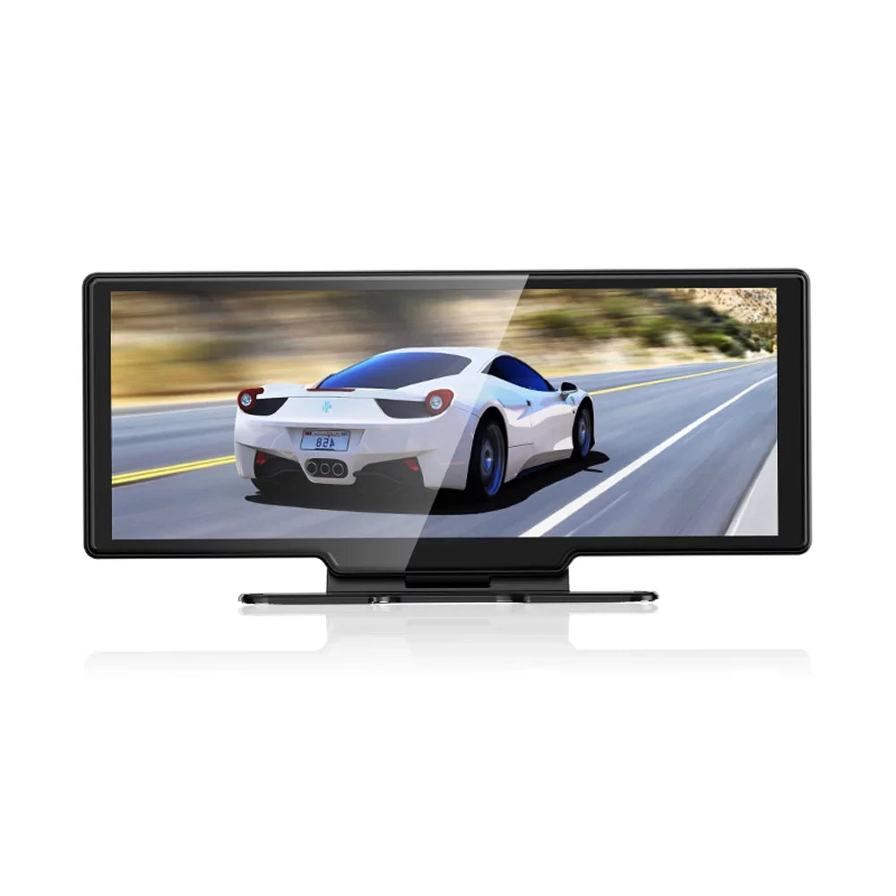 Monitor WiFi Recording for Support Recorder G-Sensing Calling Driving Loop Hands-Free Touchscreen 10.26 Android Rear Built-in DVR Camera Shinysix Parking Auto Dash Carplay 4K Inch Front with &