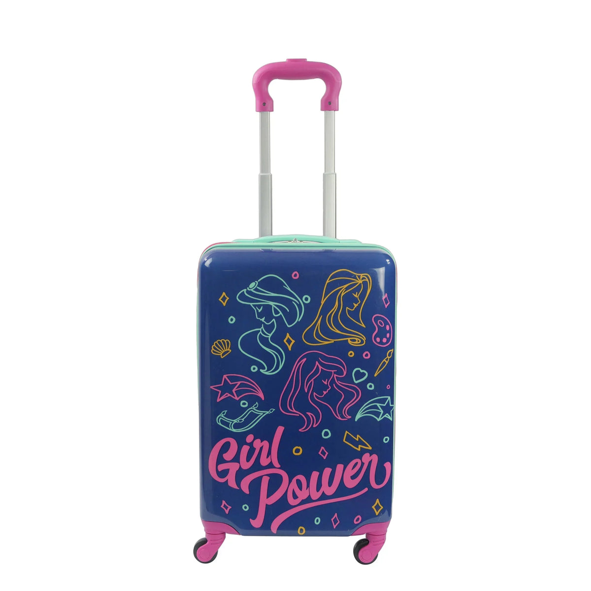 LUGGAGE 21" DISNEYFul POWER PRINCESS KIDS GIRL SPINNER