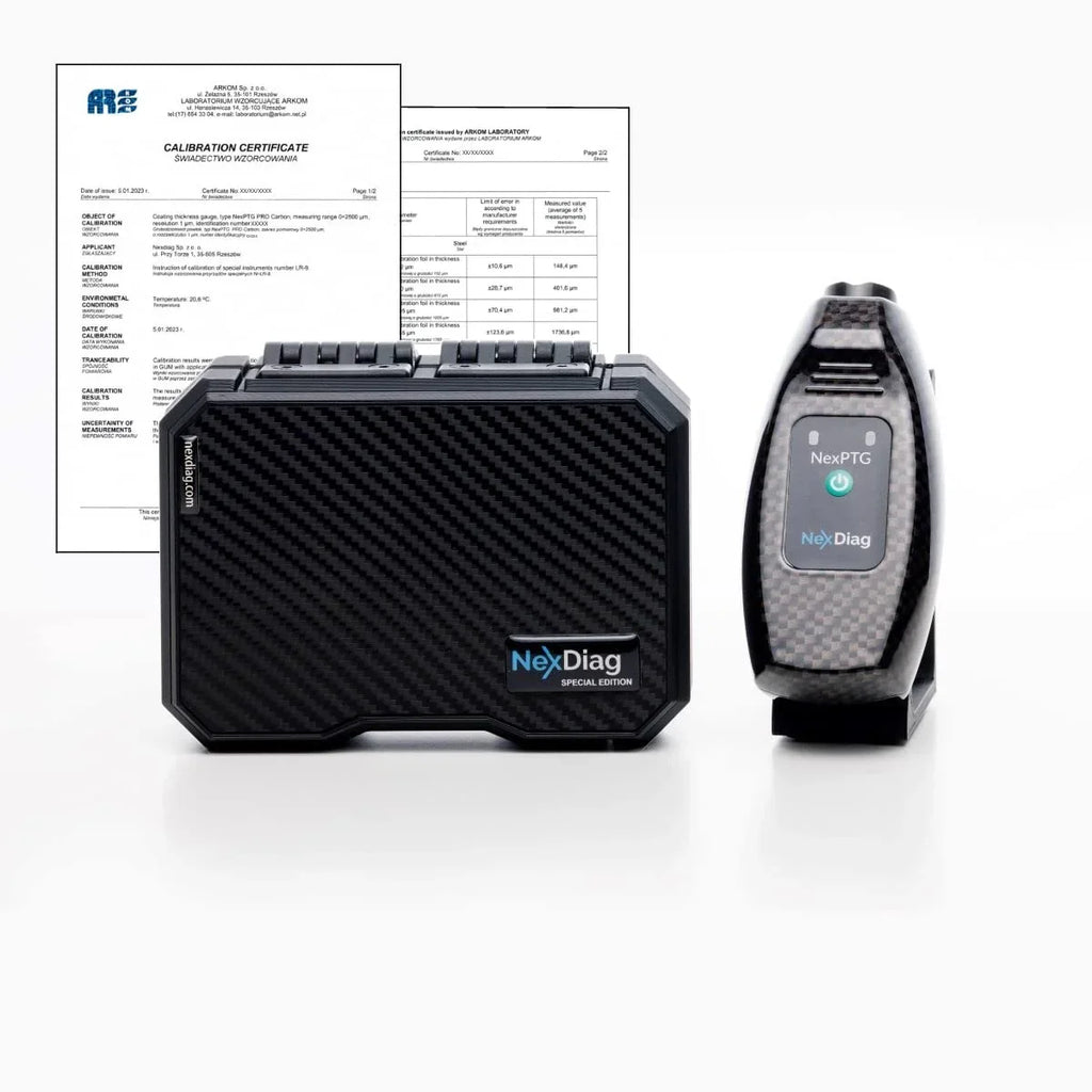 Calibration with for Tool Paint Pro Measurement HogoR NexDiag Automotive NexPTG Vehicle Carbon