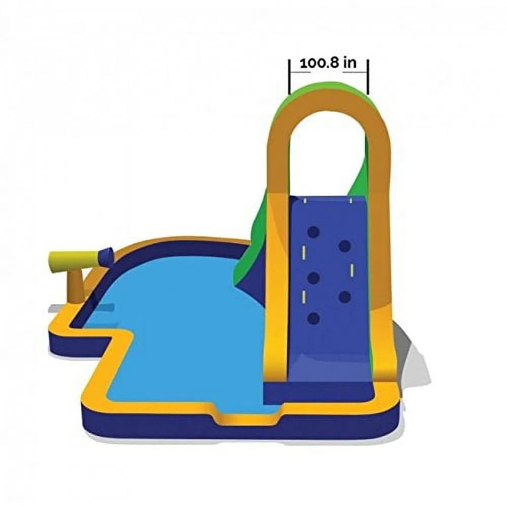 19' Inflatable Rush Water Blast Slide Zone Hydro