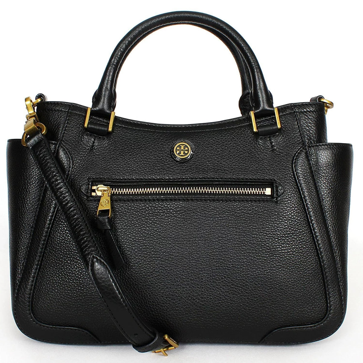Women's Size Black, Satchel, Small Frances Tory One Burch