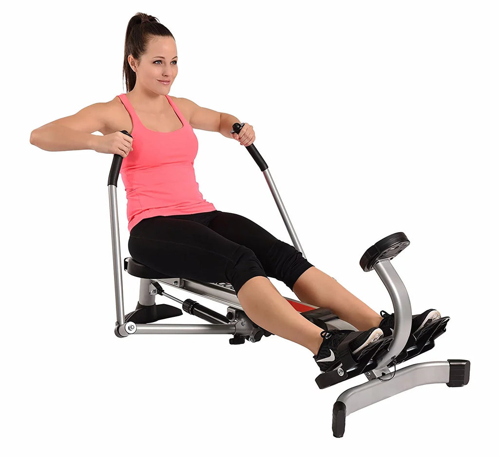 Machine Rowing Glider Exercise Body 1050 Stamina Trac