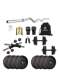 Black One One Home Gym Gym 18 anythingbasic. Set Kg and Ft Accessories, Pair Curl with with PVC Rods 3 Dumbbell