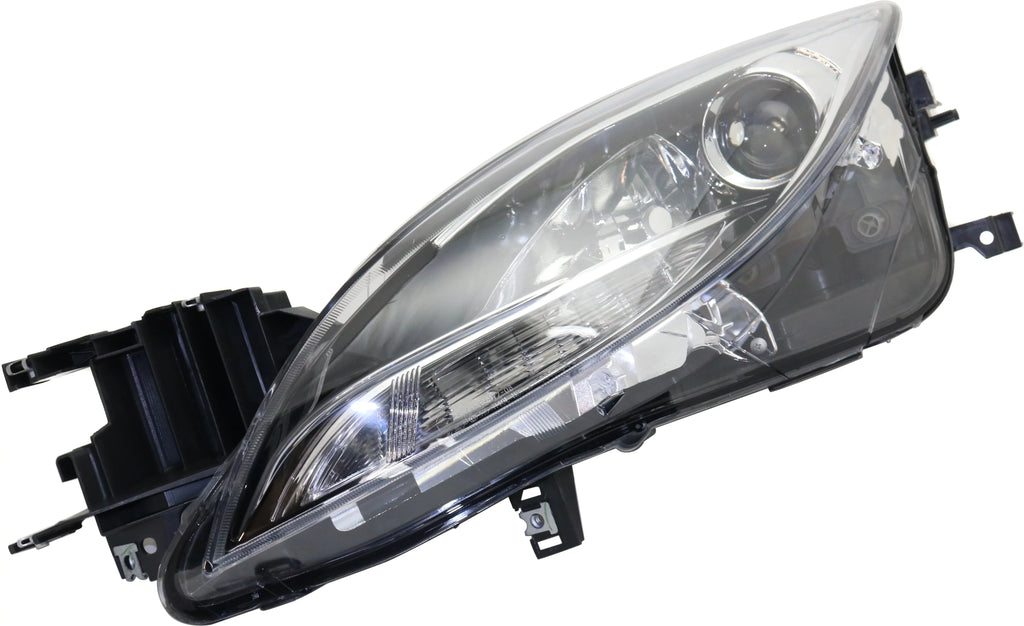 With Driver Mazda Headlight Compatible Replacement 6 REPMZ100114 2011-2013 Halogen Left