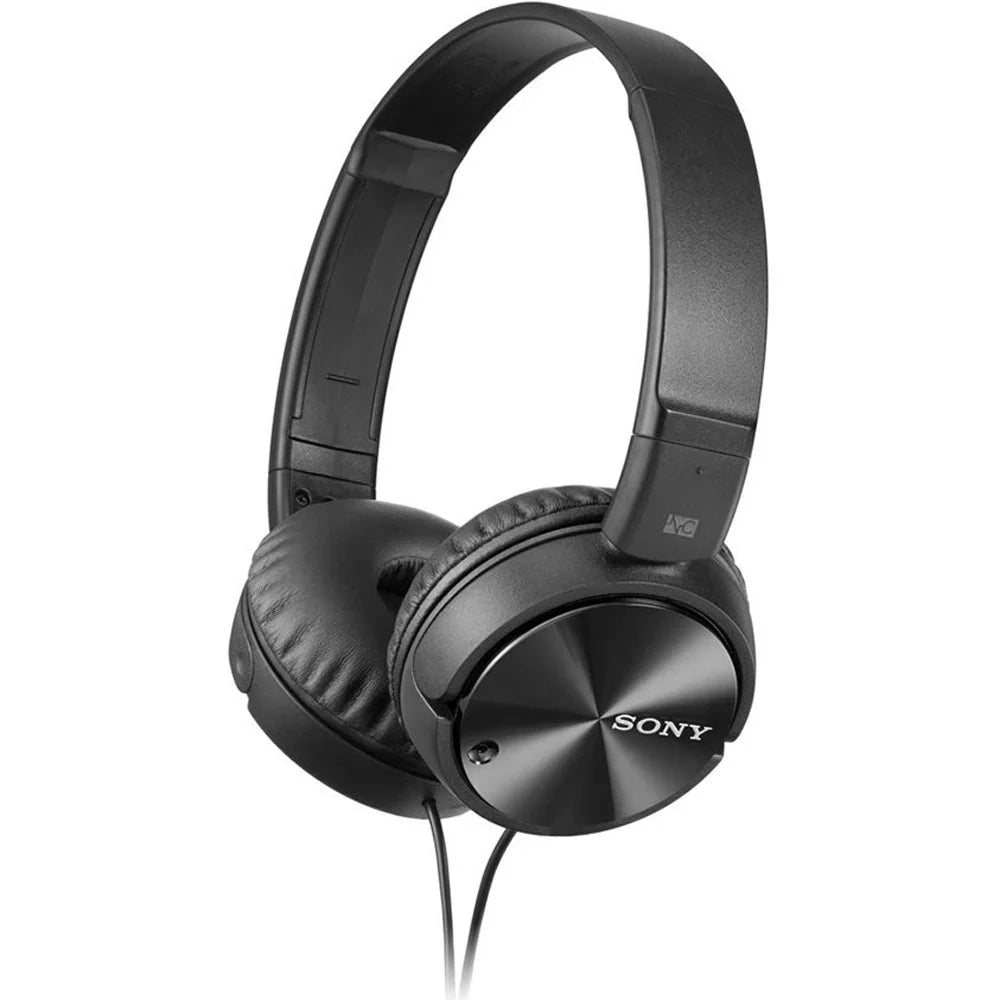 Audio USA Extended Life Drawstring Tech Entertainment Noise + with Battery MDRZX110NC Cancelling Bundle Essential Bag Bundle Deco Sony Headphones Smart