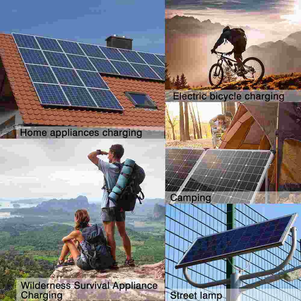 outdoor charge light panel 200W camping charger emergency solar source car home solar MDHAND kit with controller