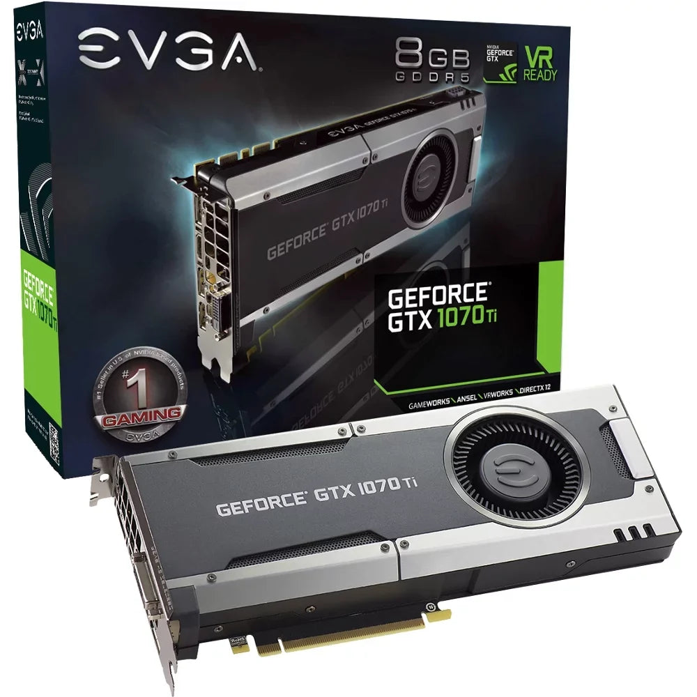 GeForce 8GB 1070 - Card EVGA Ti Blower Graphics 08G-P4-5670-KR GTX GDDR5