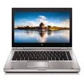 EliteBook 768 Used Home Core 2.4GHz i5 Intel Laptop HD 250GB Display 3000 PC 64-Bit Dual 14'' 1366 4GB Graphics Silver HDD RAM HP Windows 8460P Intel 10 x