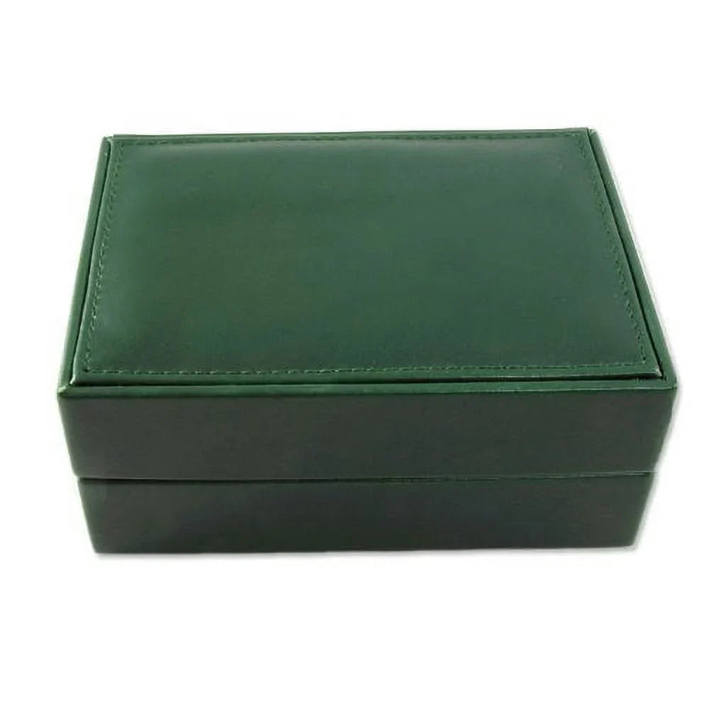 JewelrySupply Green Tan Watch Box Luxury Inside Style - Rolex