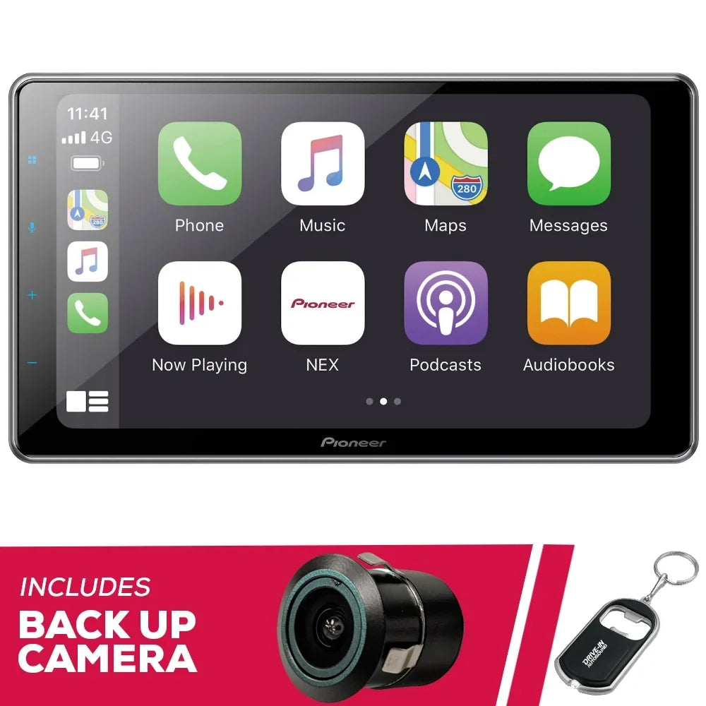 9" New Pioneer & Camera Multimedia Bluetooth w/ DMH-WT7600NEX Receiver Bullet