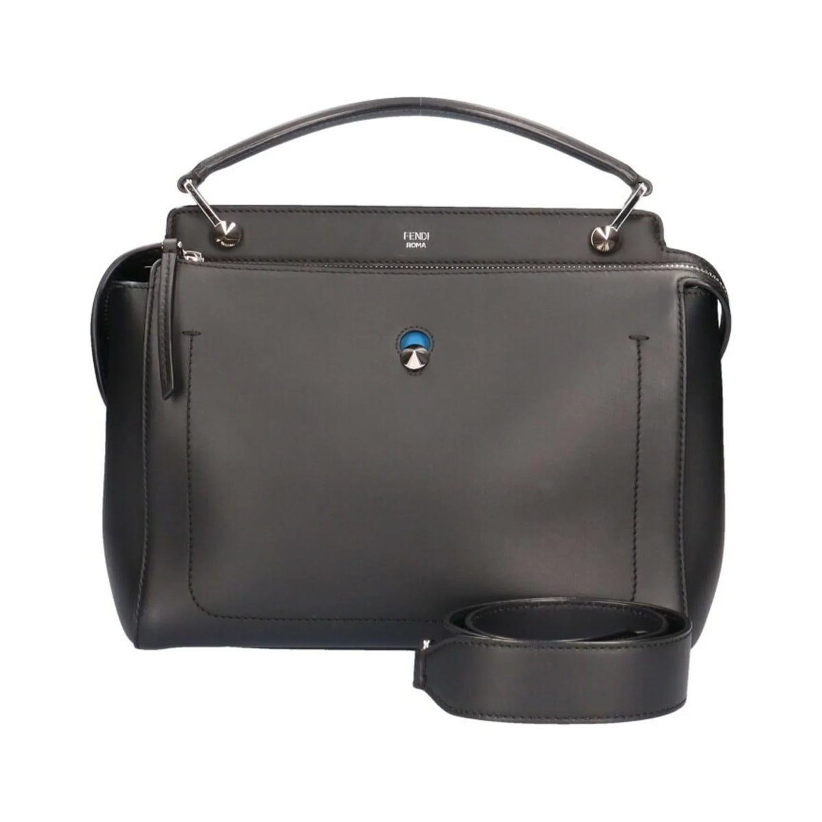 unisex leather com dot handbag Pre-Owned (Good) FENDI Fendi