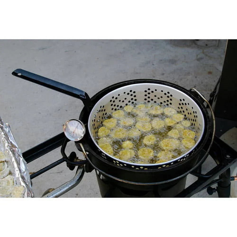Camp Iron Cast Pot Seasoned Chef (Set)