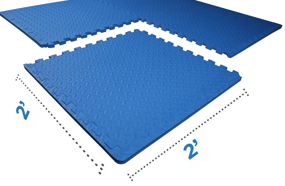 High Foam 3/4 In. Ft. Interlocking Mat, Tiles EVA Exercise 24 BalanceFrom Thick Puzzle Quality Sq.
