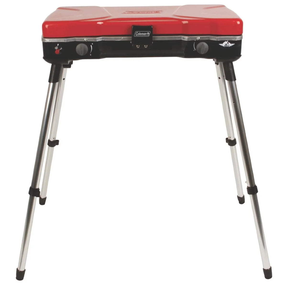 Grill Propane Stove and Coleman Fyremajor 2-Burner