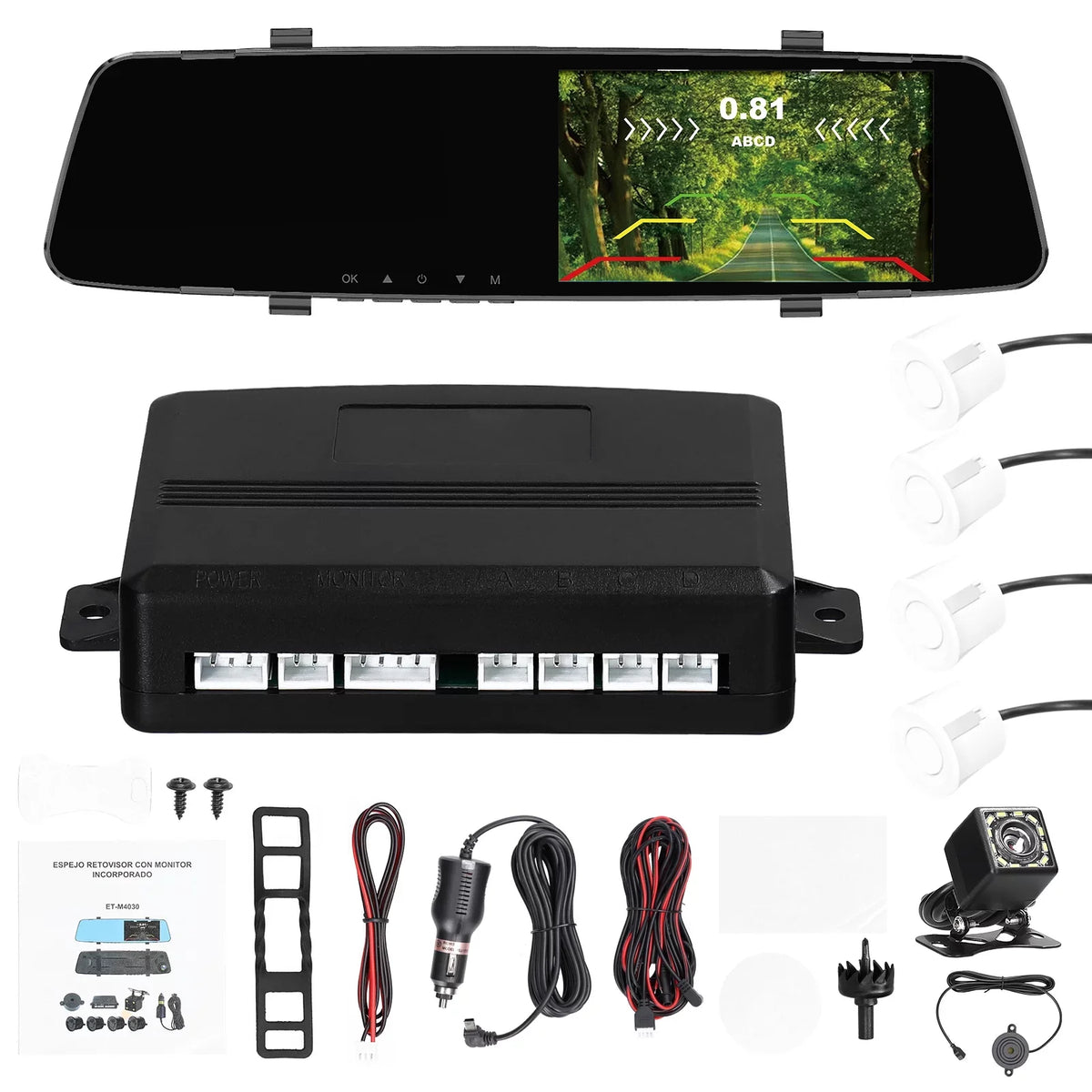 Camera 1080P Inch Reverse Support Inch Inch Shinysix Dual 4 Reverse Dash Radars 4.3 Screen Rear Radars Screen DVR Cam Camera Camera,Dash Camera Camera 4.3 4.3 Reco Rear Dual Dash Rear Dash