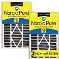 10 Pack Filter Replacement (4 16x25x5 AC 7/8) Carbon MERV 2 Plus Bear Air