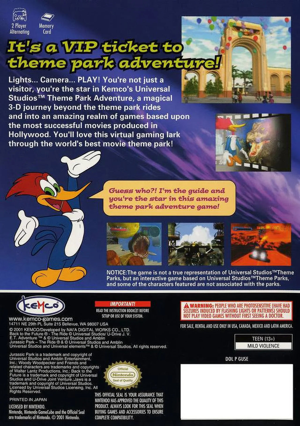 Theme Parks Adventure Studios Universal