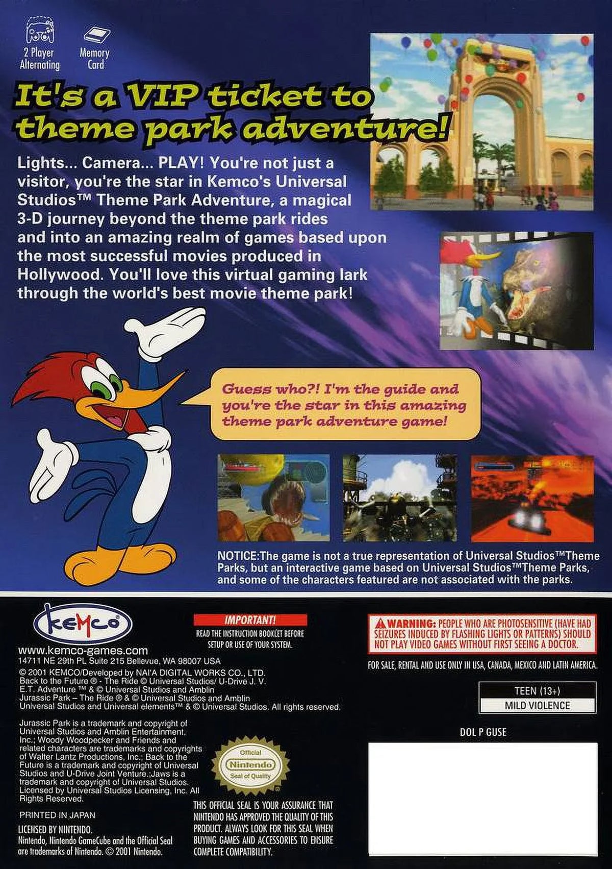Theme Parks Adventure Studios Universal