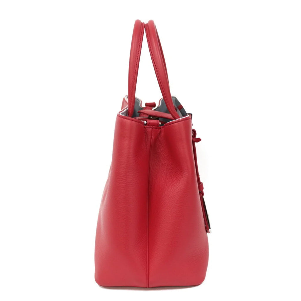Shoulder Bag Ladies Red FENDI Handbag Toujour (Fair) Pre-Owned