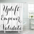 66x72 Uplift Bathroom Younique inch Decor Shower Catalog Curtain Marketing Makeup CYNLON Purse Presenter Empower Bath Mascara