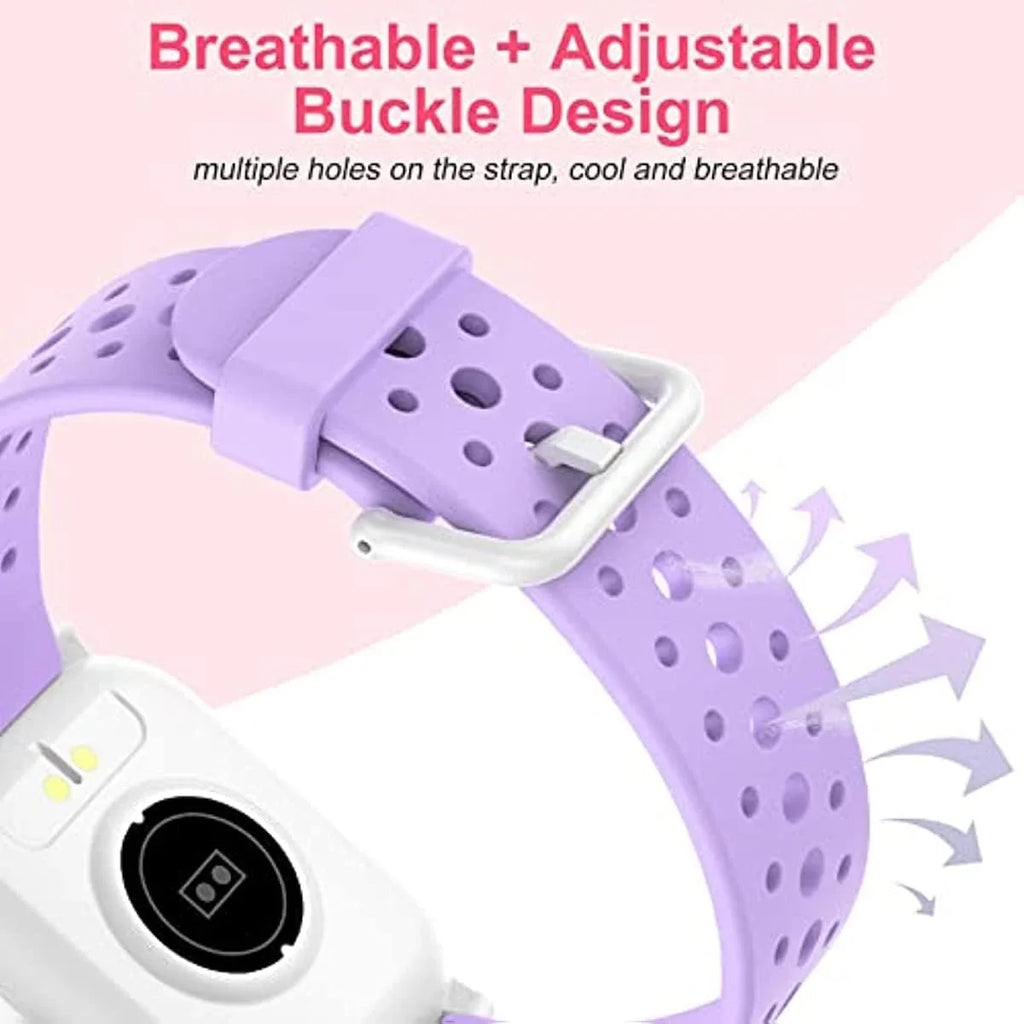 Pedometers,Waterproof Kids Girls IP68 Smart with Fitness Tracker Watch Activity Watch Watch for for Kids Age Sleep 20 6+ Great Kids Sports Purple） Modes, Teens（A with Boys, Mode,