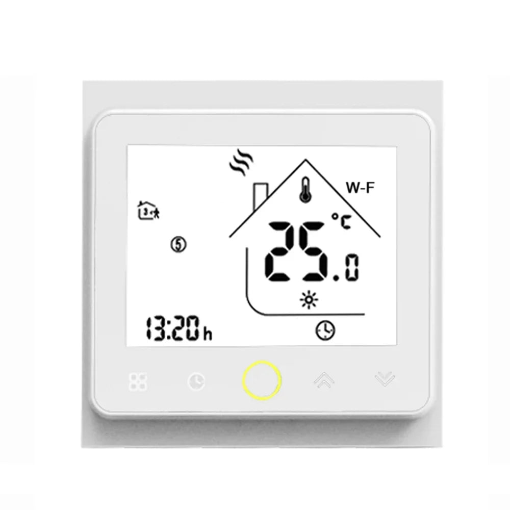 Fi Wi with Home Controller Temperature Control, Compatible Thermostat Tomshoo Water/Gas Boiler Smart