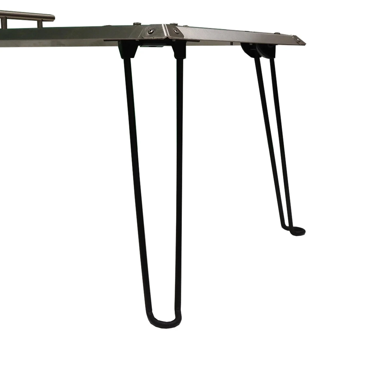 Heat Warden Steel Rectangle Deflector Fire in Stainless Pit Heat
