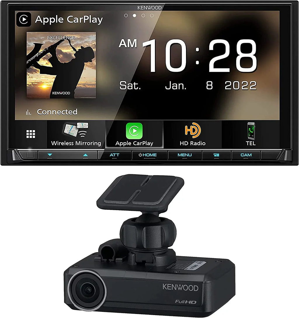 and New Dashboard 6.95" DRV-N520 Receiver DMX908S eXcelon Camera Multimedia Kenwood
