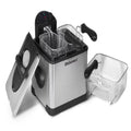 3 baskets EDF-401T with Platinum Elite 4Qt. Deep Dual Fryer
