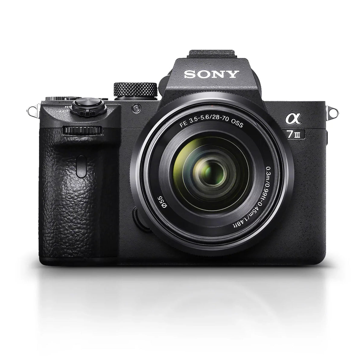 Camera a7 Mirrorless Advanced Lens 28-70mm W/ Bundle III Alpha - Sony ILCE7M3K/B