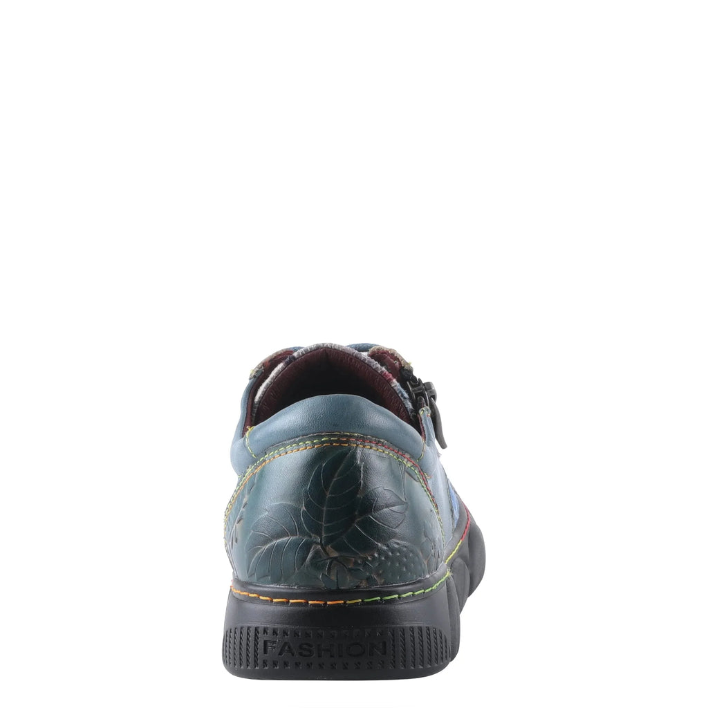Blue US Step EU 36 Spring Sneaker 5.5-6 L`Artiste / Multi Women's Danli-Bloom