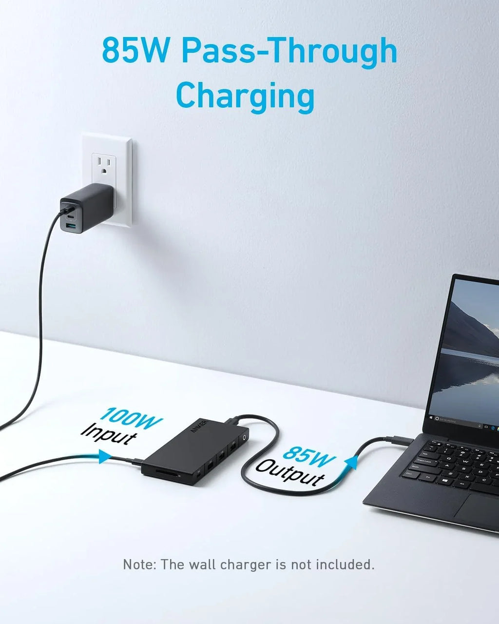 364 Hub HDMI and ThinkPad, USB-C Max Dual Slot 4K 100W HDMI) Ports, (10-in-1, USB Data Ethernet Card Laptop, More SD for USB-A Anker C and 4 Ports, Delivery, Power and 4K Dell with Dual