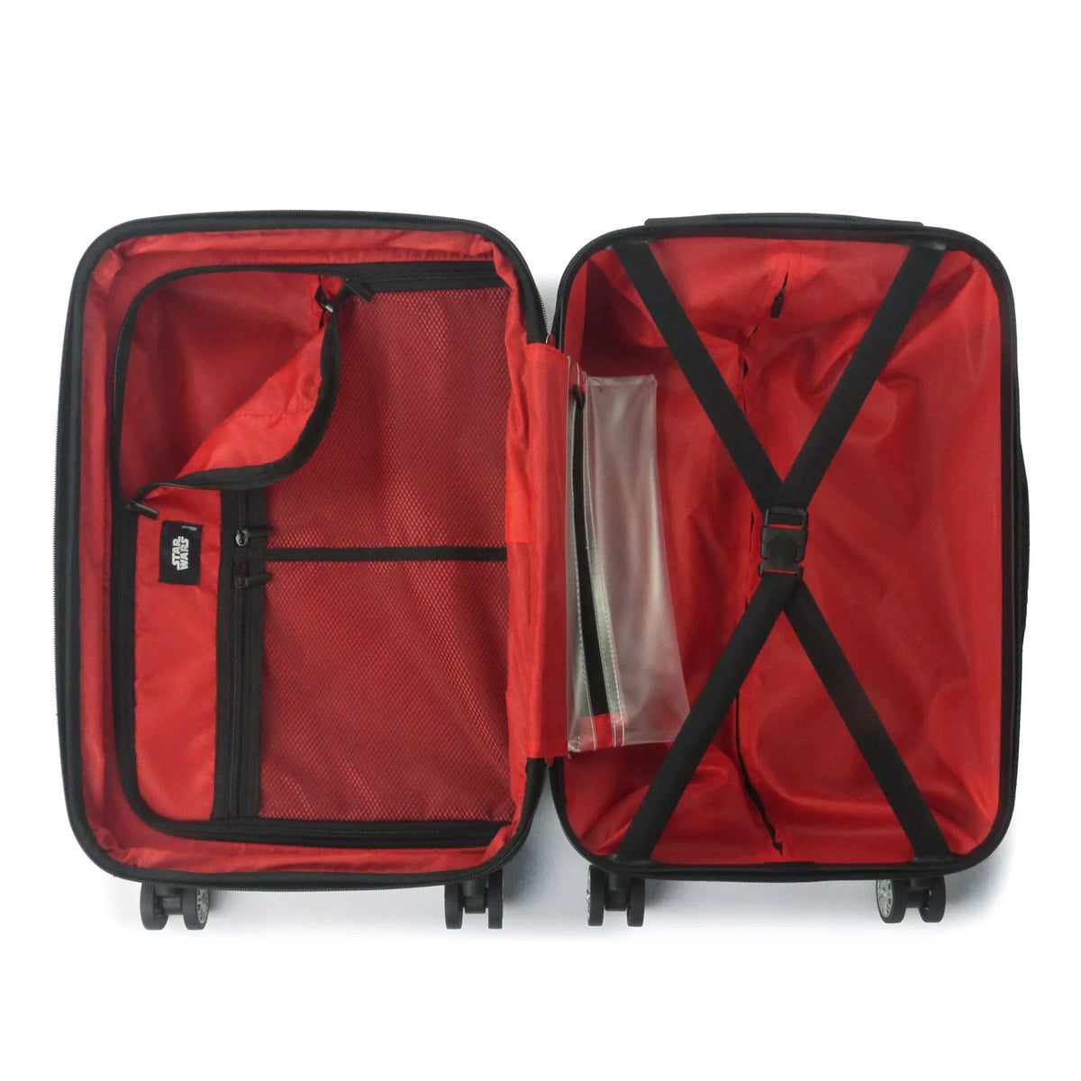 Luggage, Vader Silver Star 29 Hardshell with Darth Wheels, Wars Embossed Inch Suitcase Rolling
