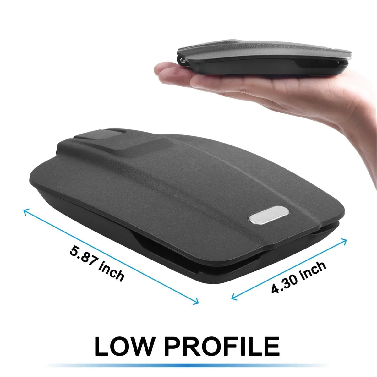 Black for Replacement Dash Dezl Phone Car Rand Drivesmart, Satnav Adhesive Holder Roadmate, GPS Magellan Mount Nuvi Tomtom, - Drive McNally, Dashboard Dock for Navman, Non-Slip Matte Cell Garmin