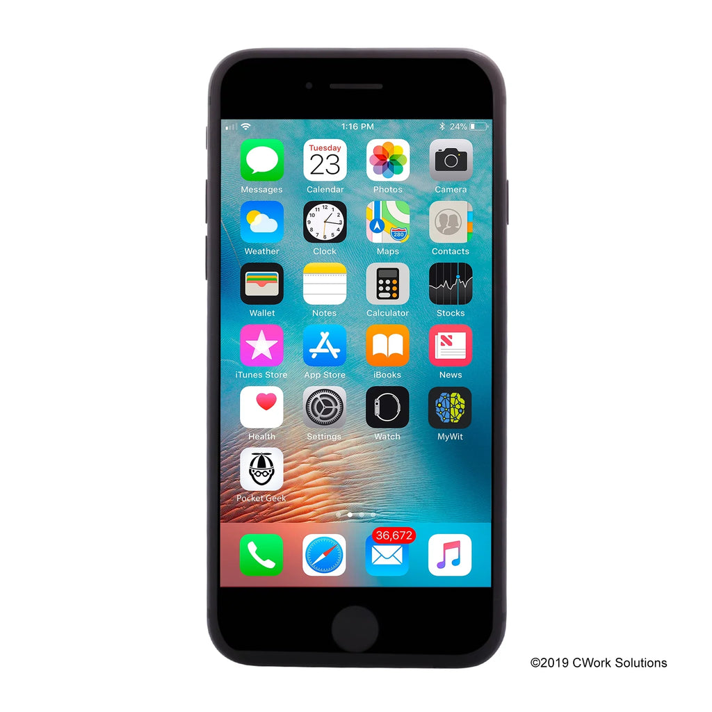 iPhone 64GB (Refurbished) Unlocked Restored Apple a1905 Gray 8 Space T-Mobile