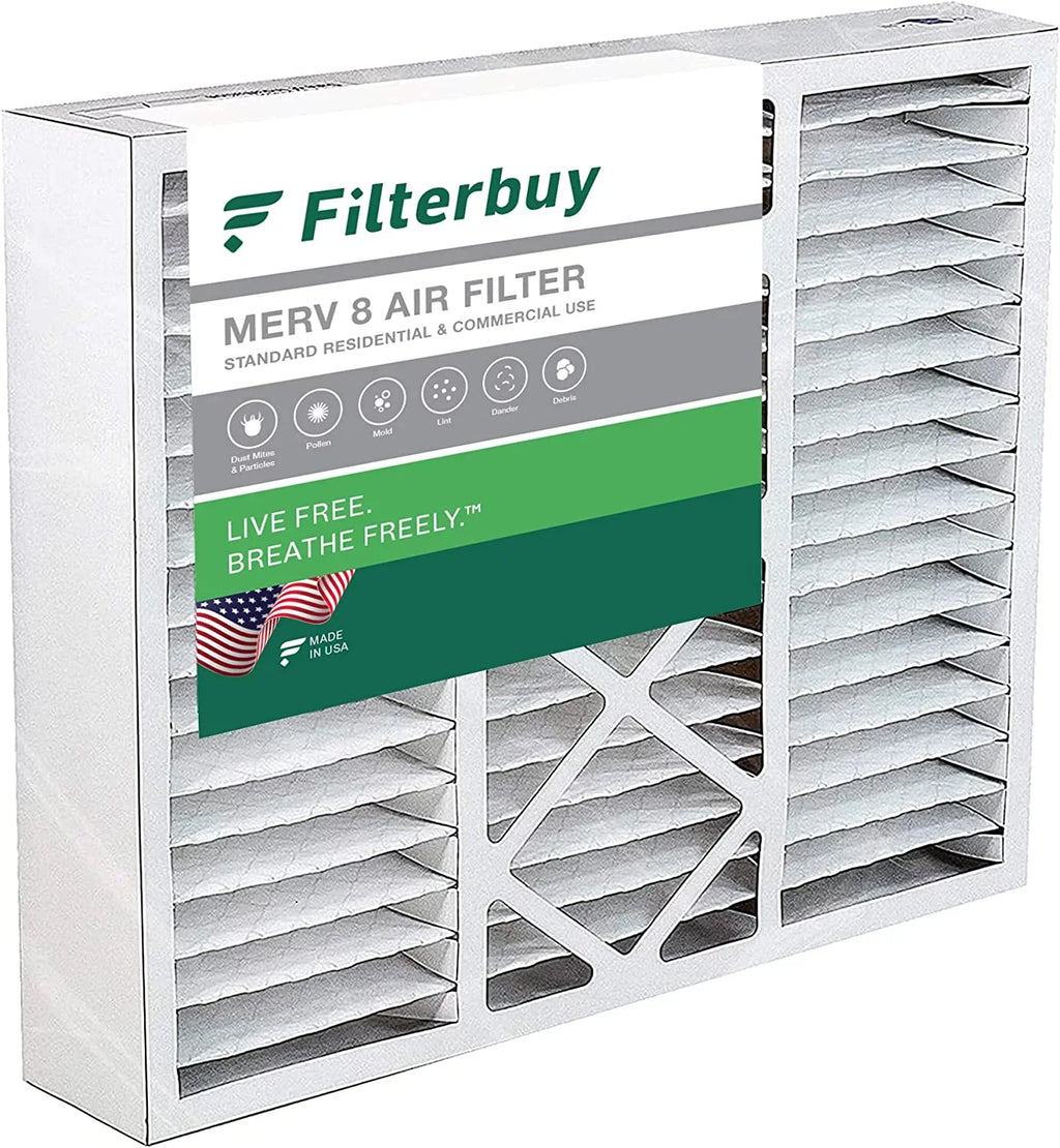 X0585 AC MERV HVAC Pleated Filters Furnace Filterbuy and 8 Lennox Honeywell 20x20x5 for Air (1-Pack) FC100A1011